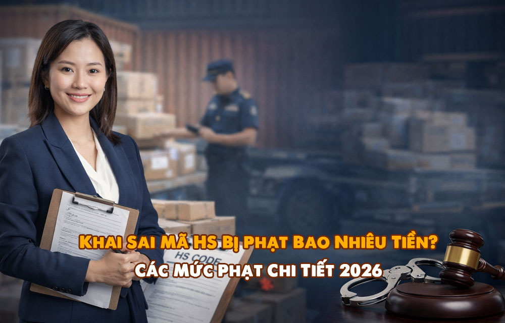 Khai Sai Mã HS Bị Phạt Bao Nhiêu Tiền? Các Mức Phạt Chi Tiết 2026
