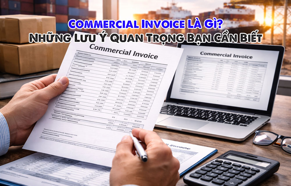 Commercial Invoice Là Gì? Những Lưu Ý Quan Trọng Bạn Cần Biết
