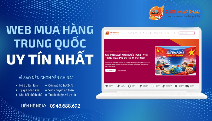 Top 10 website order hàng Trung Quốc uy tín, giá rẻ 2026