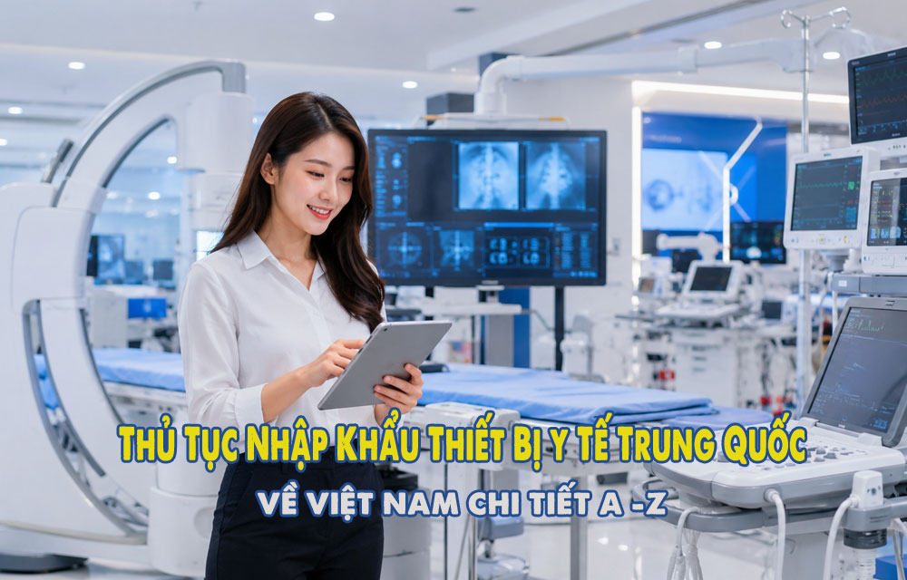 Thủ Tục Nhập Khẩu Thiết Bị Y Tế Trung Quốc Chính Ngạch về Việt Nam