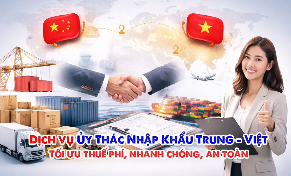 Dịch vụ ủy thác nhập khẩu hàng trung quốc về việt nam