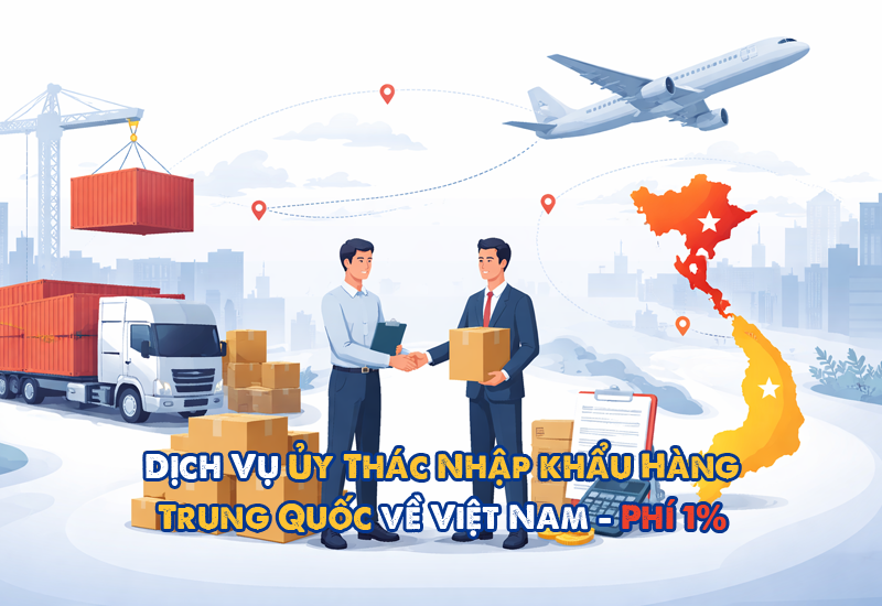 Dịch Vụ Nhập Khẩu Ủy Thác Chính Ngạch Trung Việt Tối Ưu Chi Phí