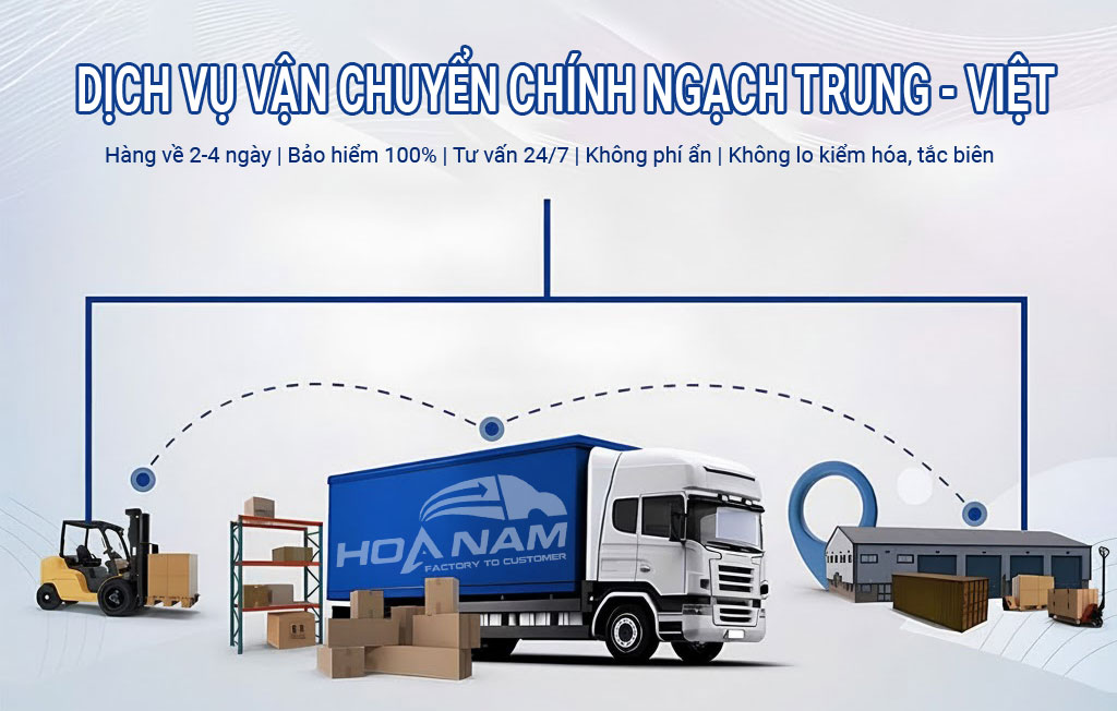 Dịch Vụ Vận Chuyển Chính Ngạch Trung - Việt
