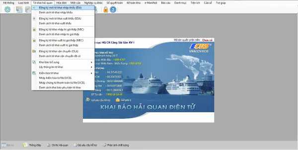 Hướng dẫn 8 bước khai báo tờ khai hải quan nhập khẩu