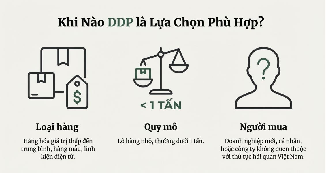 Khi nào nên dùng DDP? Khi nào không?