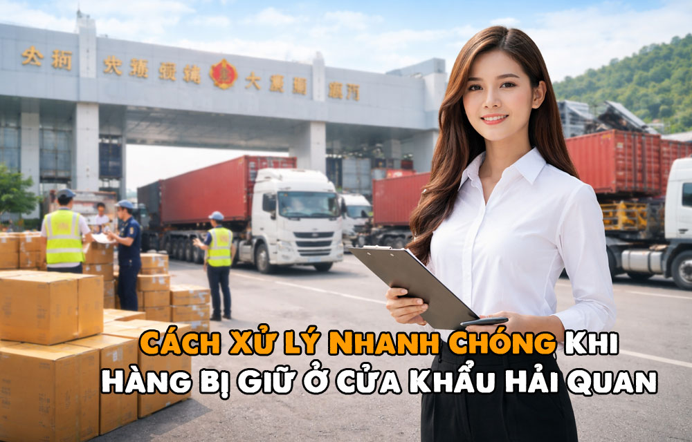 Quy Trình Xử Lý Nhanh Khi Hàng Bì Giữ Ở Cửa Khẩu Hải Quan