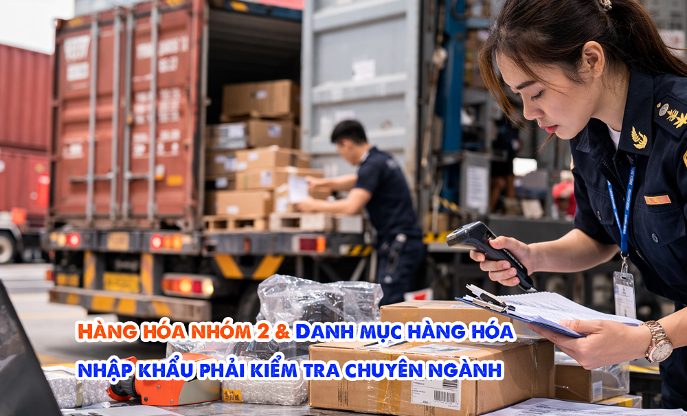 4. Quy trình kiểm tra chất lượng hàng hóa nhóm 2 nhập khẩu
