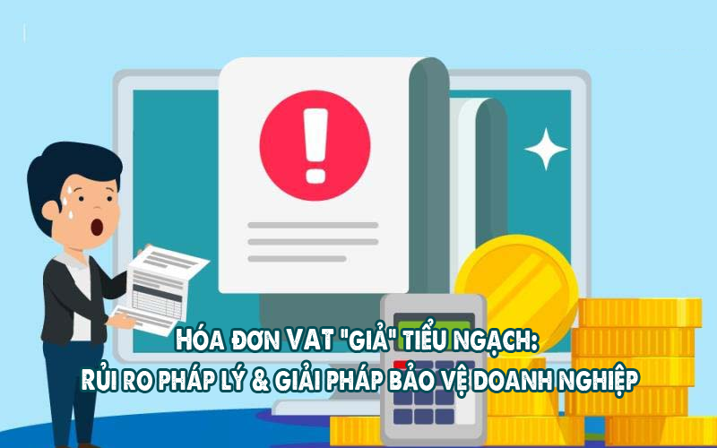 Hóa đơn VAT "giả" tiểu ngạch: Rủi ro pháp lý & giải pháp bảo vệ doanh nghiệp