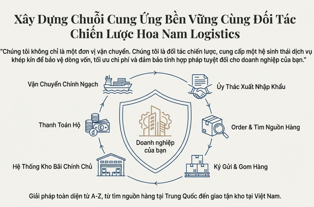 Hoa Nam Logistics - Công ty vận chuyển Trung Quốc Đà Nẵng Uy Tín Hàng Đầu Việt Nam