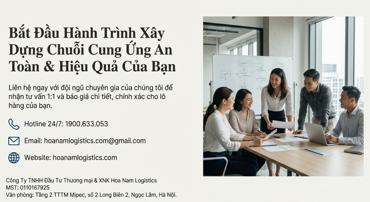 Hoa Nam Logistics - đối tác vận chuyển hoàn hảo của bạn