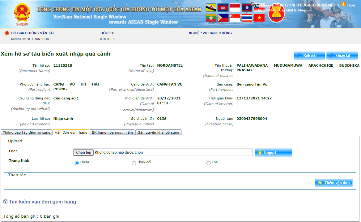Hướng Dẫn Khai Manifest Chi Tiết Chuẩn Nhất