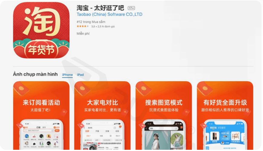 Hướng dẫn cách order Taobao về Việt Nam