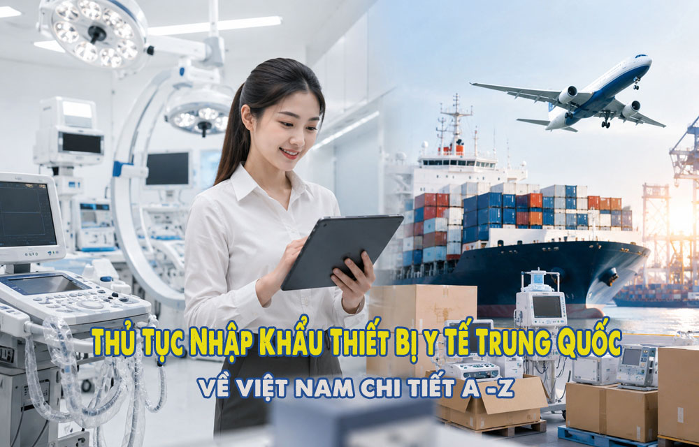 Thủ Tục Nhập Khẩu Thiết Bị Y Tế Trung Quốc Chính Ngạch 2026