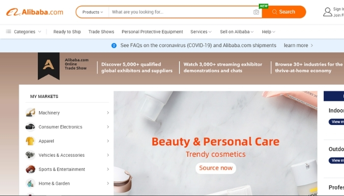 TOP 10 website đặt hàng Trung Quốc phổ biến nhất